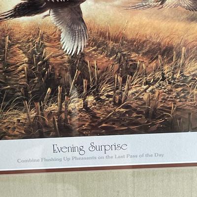 Terry Redlin Signed and Numbered Print Evening Surprise