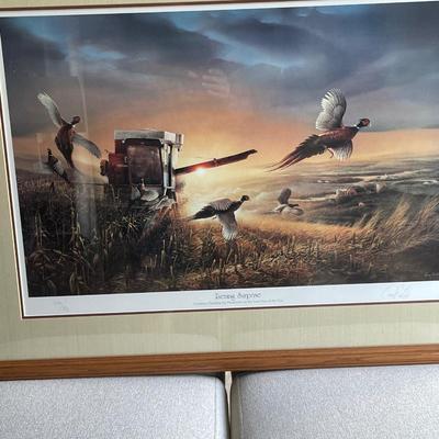 Terry Redlin Signed and Numbered Print Evening Surprise