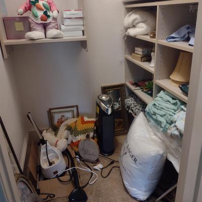 Contents of Three Closets