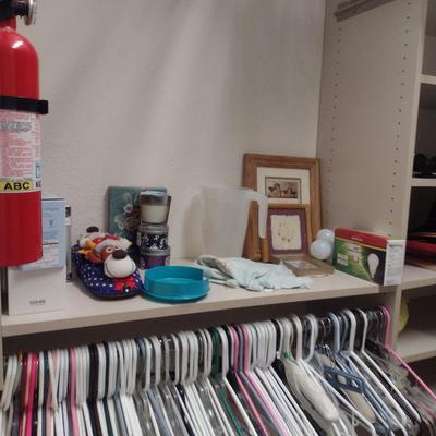 Contents of Three Closets