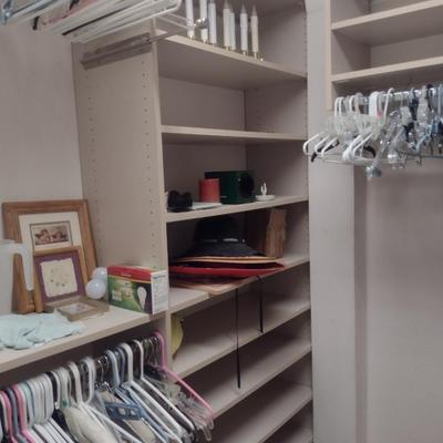 Contents of Three Closets