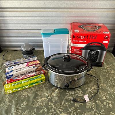 INSTANT POT, CROCK POT, FOOD WRAP AND MORE