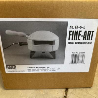 FINE-ART METAL ENAMELING KILN