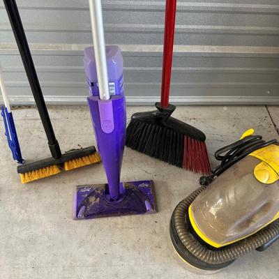 BISSELL SPOTBOT AND OTHER FLOOR CLEANING TOOLS