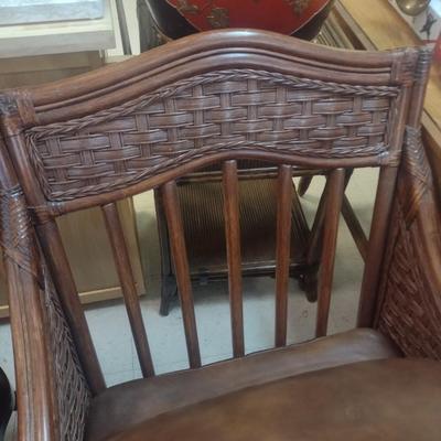 Leather Cushion Chair