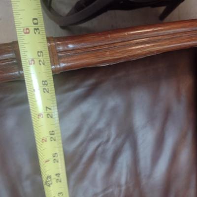 Leather Cushion Chair