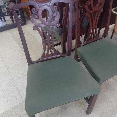 Set of Six Antique Dining Chairs