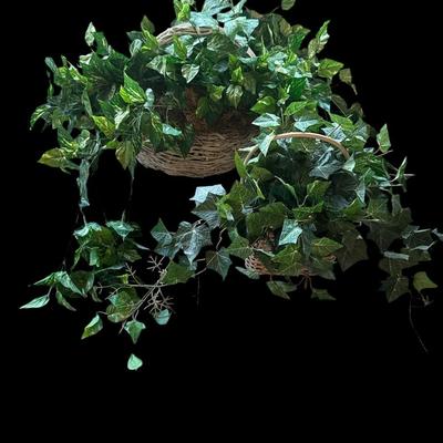 Assortment of faux plants and flowers