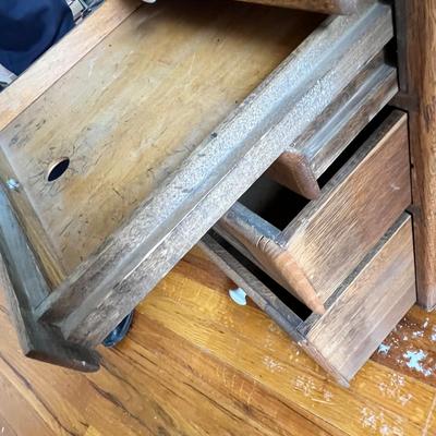 Lot 52 Vintage typesetter desk