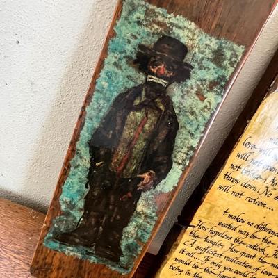 Lot 54 Wood plaques
