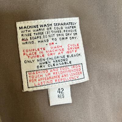 Lot 68 Men's Trench coat/ Top Coat