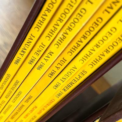 Lot 80 National Geographic magazines