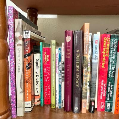 Lot 88 Shelf of asst books