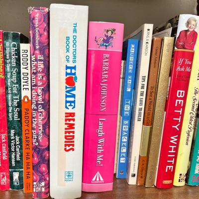 Lot 88 Shelf of asst books
