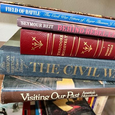 Lot 89 Civil War books