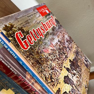 Lot 89 Civil War books