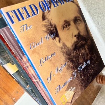 Lot 89 Civil War books