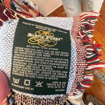 Lot 116 Holiday tapestry throws