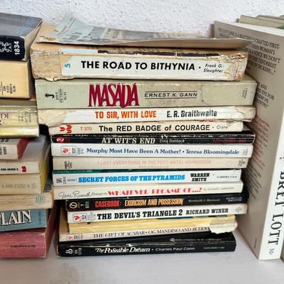 Lot 118 More paperback books