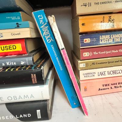 Lot 119 Shelf of paperbacks