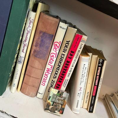 Lot 120 3rd shelf of books