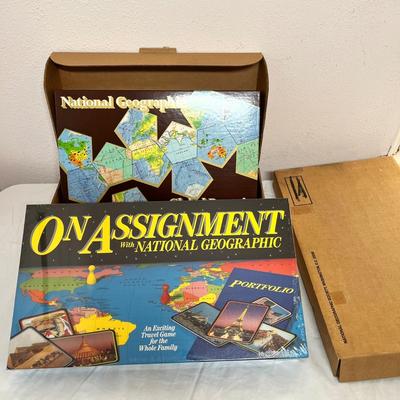 Lot 123 National Geographic games