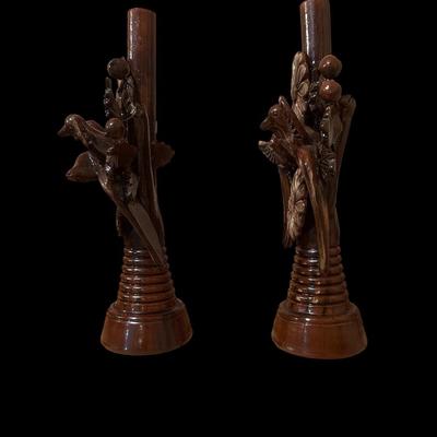 Pair of mexican candlesticks
