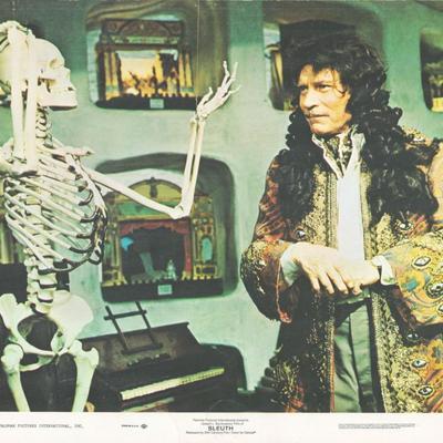 Sleuth 1972 original vintage lobby card