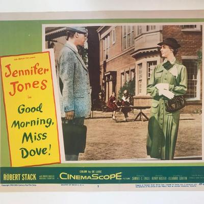 Good Morning, Miss Dove original 1955 vintage lobby card