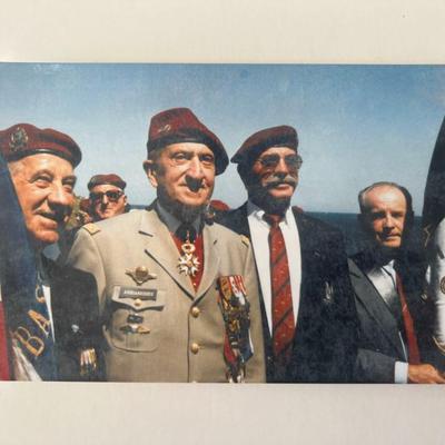 WWII Paul Aussaresses signed photo
