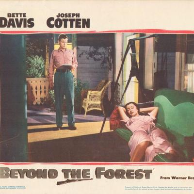 Beyond the Forest 1949 original vintage lobby card
