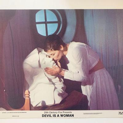 The Devil Is a Woman original 1975 vintage lobby card