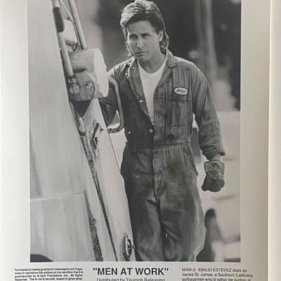 Men At Work Emilio Estevez movie photo