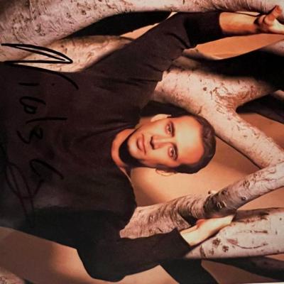 Nicholas Cage facsimile signed photo. 5x7 inches