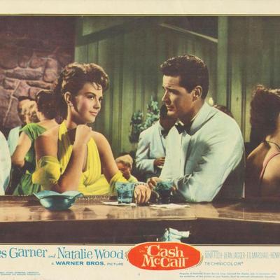 Cash McCall 1960 original vintage lobby card