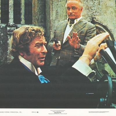 Sleuth 1972 original vintage lobby card