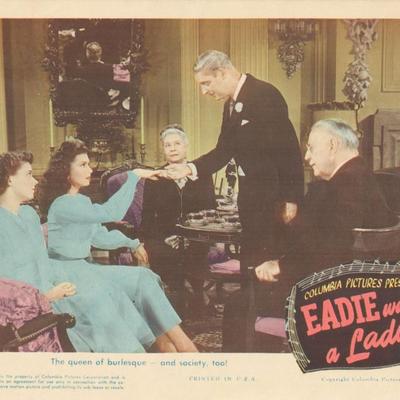 Eadie Was a Lady 1944 original vintage lobby card
