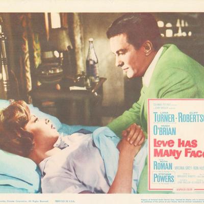 Love Has Many Faces  1965 original vintage lobby card