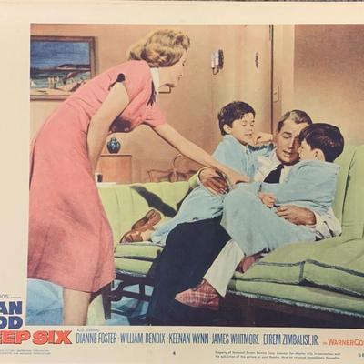 The Deep Six 1958 original lobby card set