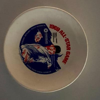 1969 All-Star Game porcelain plate