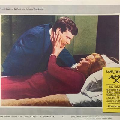 Madam X 1966 original lobby card set