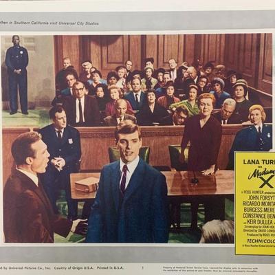Madam X 1966 original lobby card set