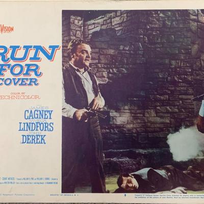Run For Cover 1955 original lobby card