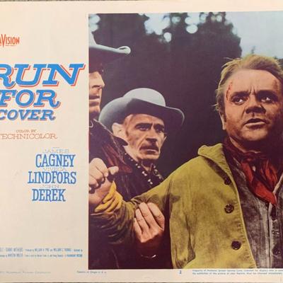 Run For Cover 1955 original lobby card