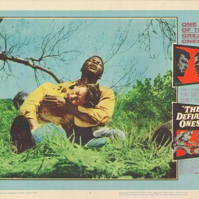 The Defiant Ones 1958 original vintage lobby card