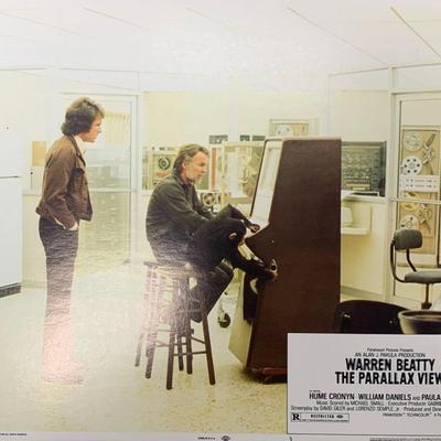 The Parallax View 1974 original lobby card set