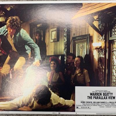 The Parallax View 1974 original lobby card set