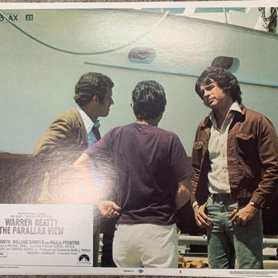The Parallax View 1974 original lobby card set