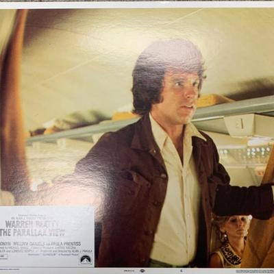 The Parallax View 1974 original lobby card set