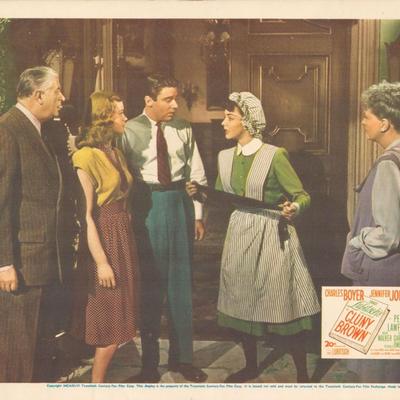 Cluny Brown  1946 original vintage lobby card